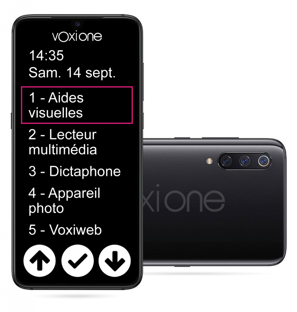 Téléphone adapté VoxiOne